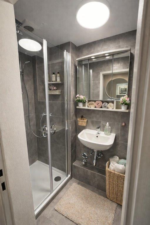 Dusche in Apartment 51
