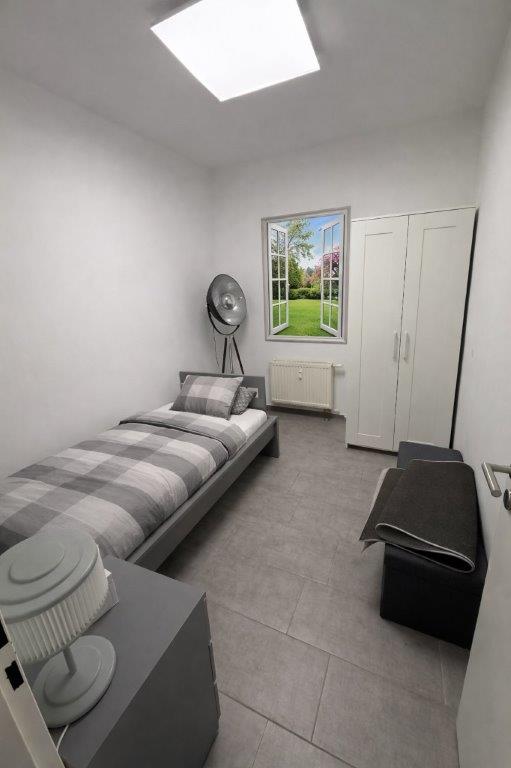 Einzelschlafzimmer in Apartment 61